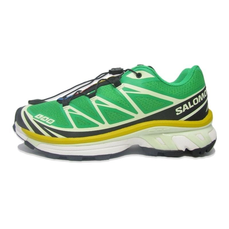 ♥ SALOMON サロモン 24cm XT-6 L47583100 スポーツ スタイル シューズ ローカット Bright Green|Black|Sulphur 18001078