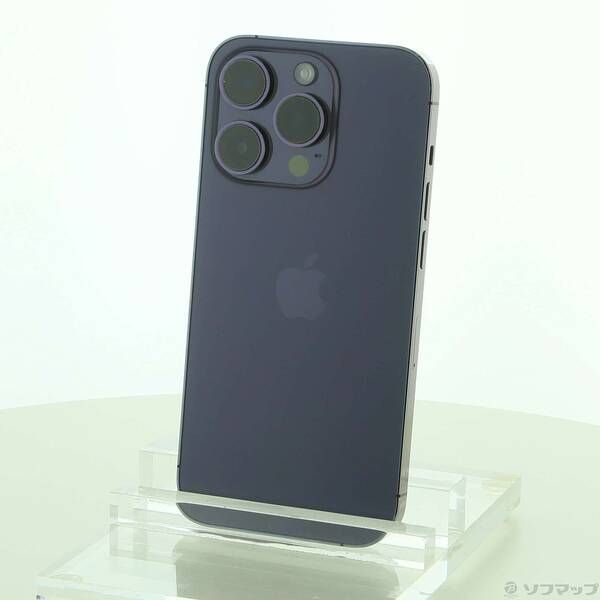 〔 品〕 iPhone14 Pro 256GB ディープパープル MQ1E3J A SIMフリー 196