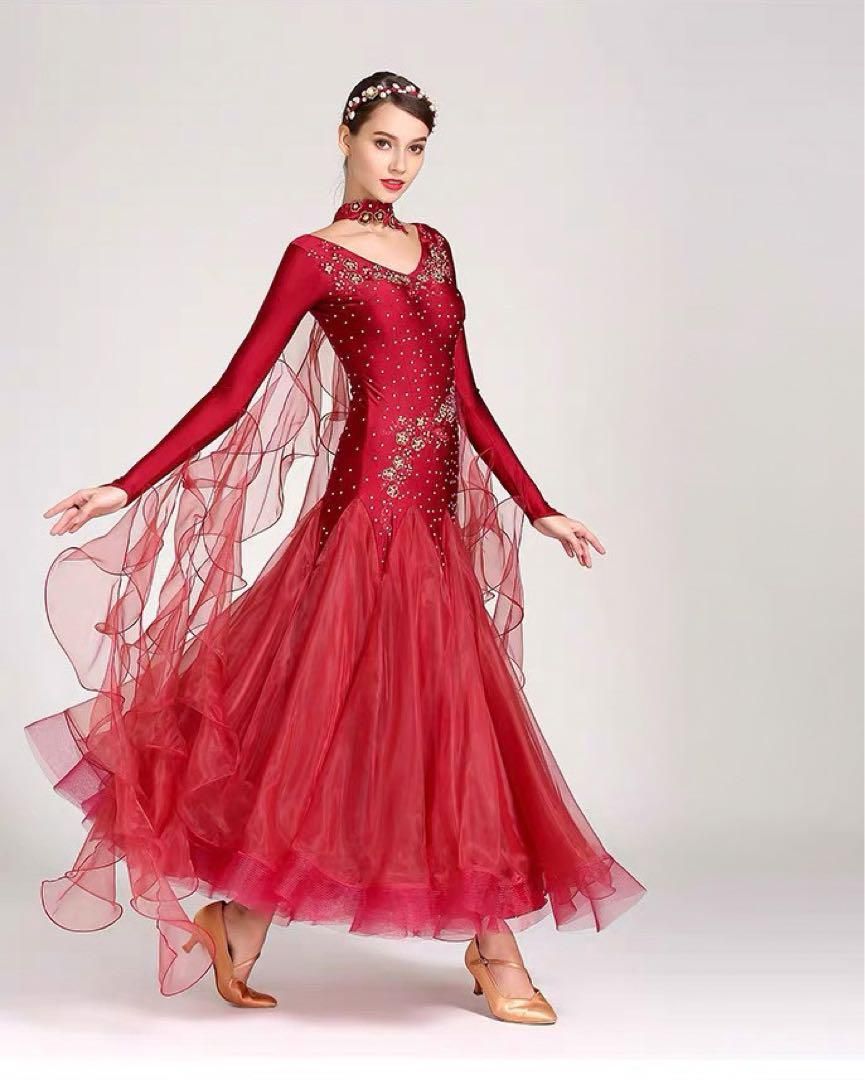 スタンダードドレス☆競技会・発表会・デモにおすすめ♪ 競技会や発表会、