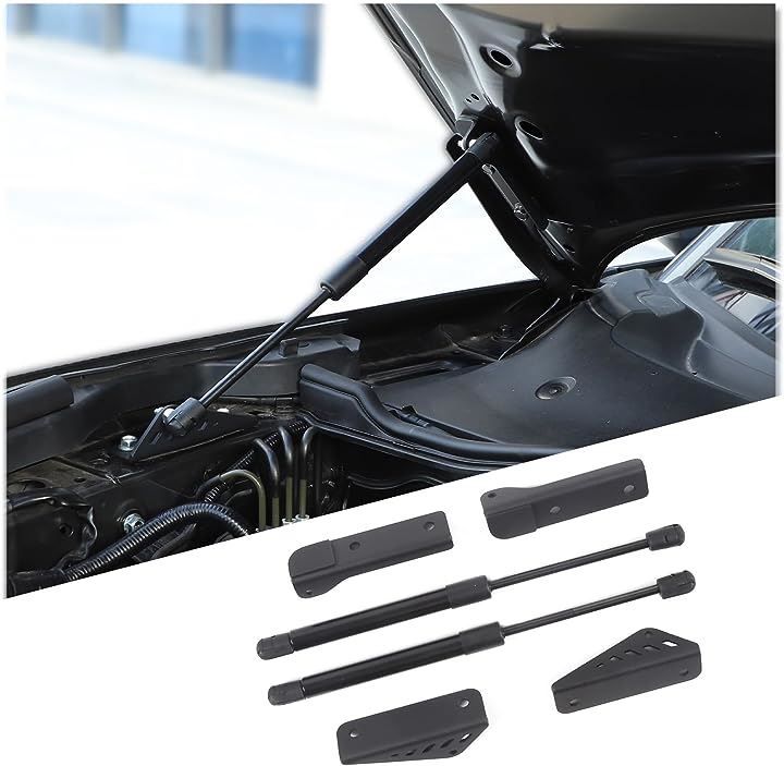 Sauicemy FOR Mazda MX-5 ND 2016-2023年適用 マツダ 2017 2018 2019 2020 2021 2022 2023用サポートストラットショックフードリフトキット油圧ロッド 合金製( 様式1)