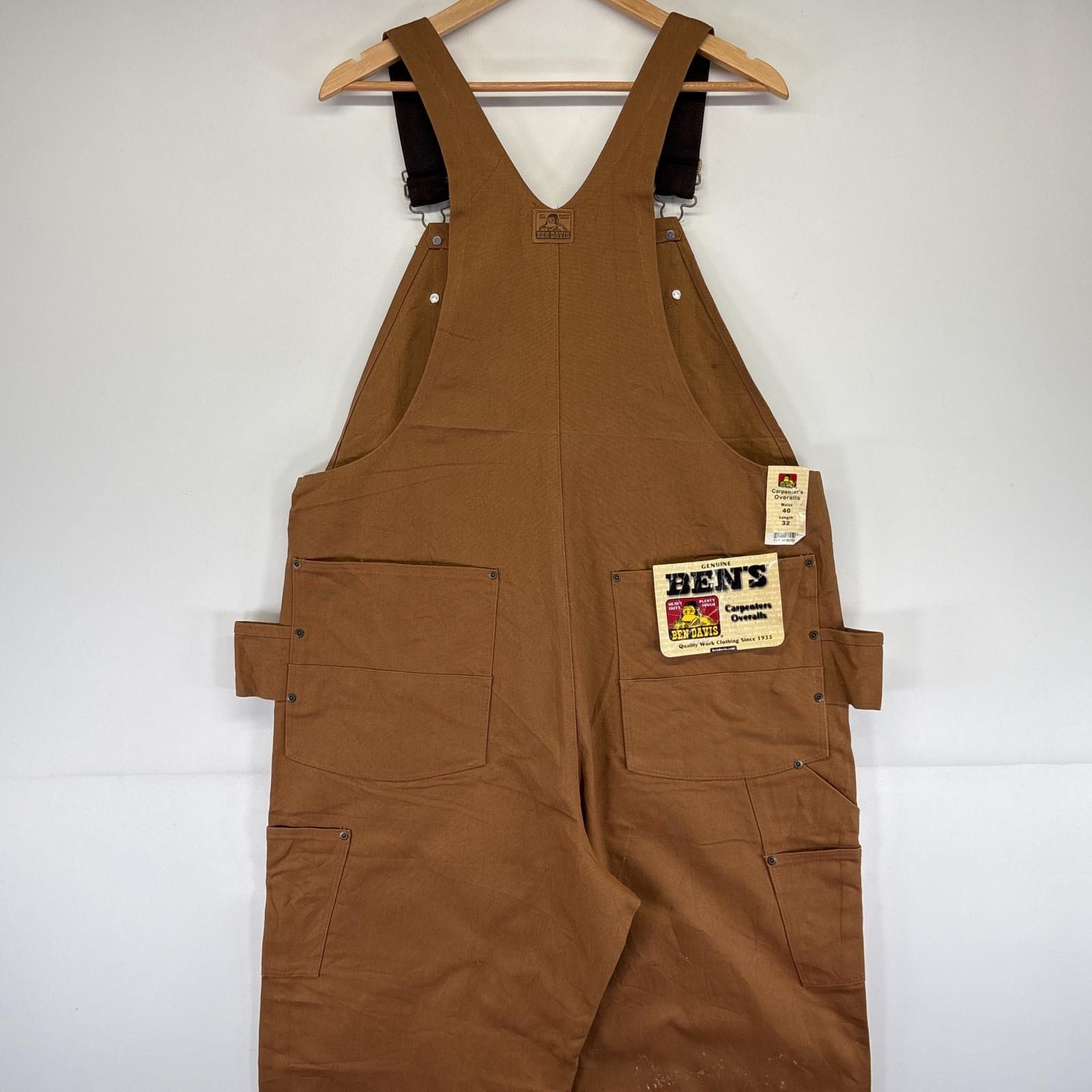 BEN DAVIS オーバーオール ダック ダブルニー エプロン付き　TCB BEN DAVIS オーバーオール ダック ダブルニー エプロン付き TCB