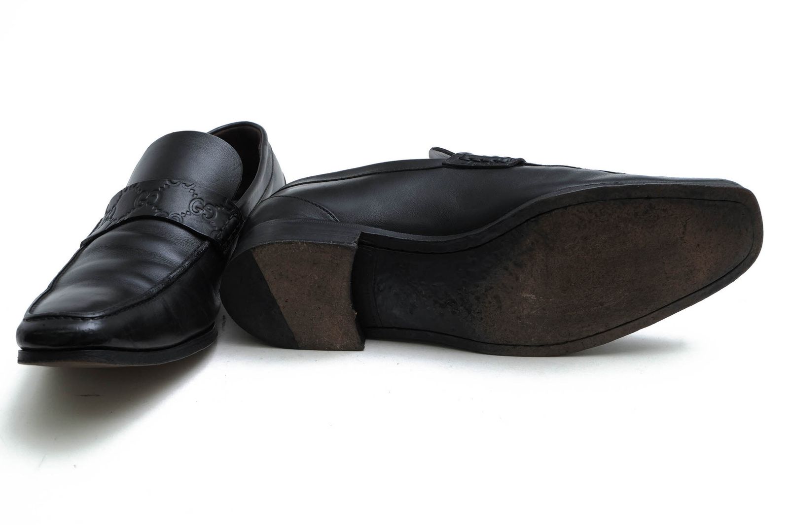 GUCCI グッチ ペニーローファー　ローファー ブラック メンズ GUCCI - グッチ／GUCCI コインローファー ペニーローファー