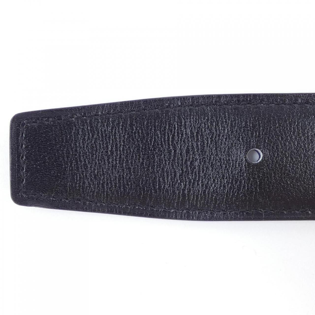 エルメス HERMES ベルト革のみ リバーシブル レザーベルト キット 32 mm BELT