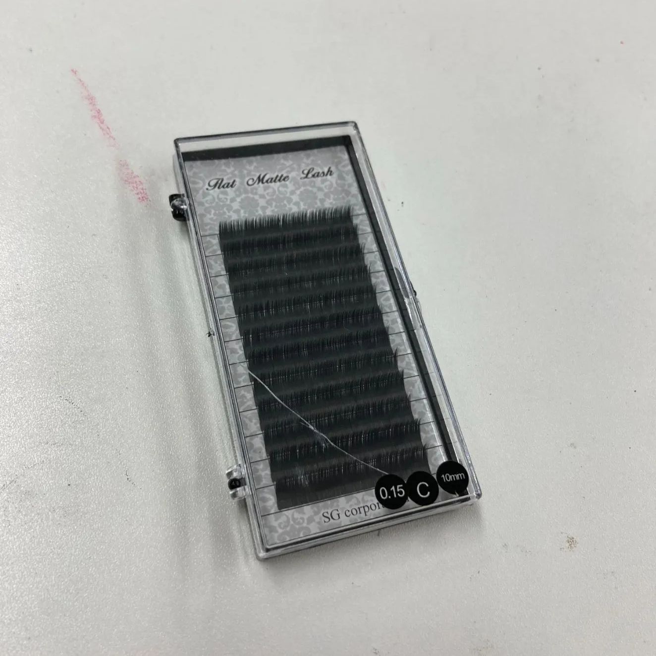 アウトレット3個セット フラットラッシュ まつげエクステ C