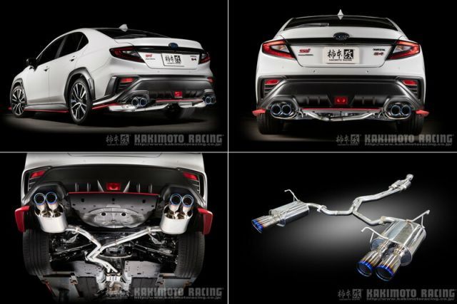 柿本_改]5BA-VBH WRX S4_4WD(FA24 / 2.4 / Turbo_R3/11～)用マフラー