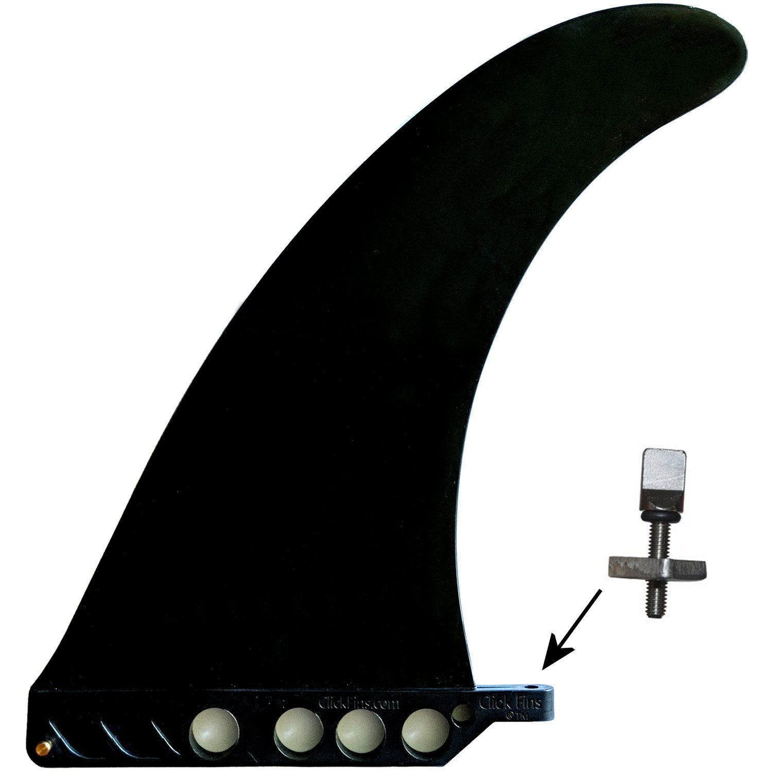 【特価商品】airSUP 用 用 スクリュー付き フィン パドルボード 9インチ Flex SUP fin US ロングボード box ソフトフレックス safety 23cm flex センターフィン soft