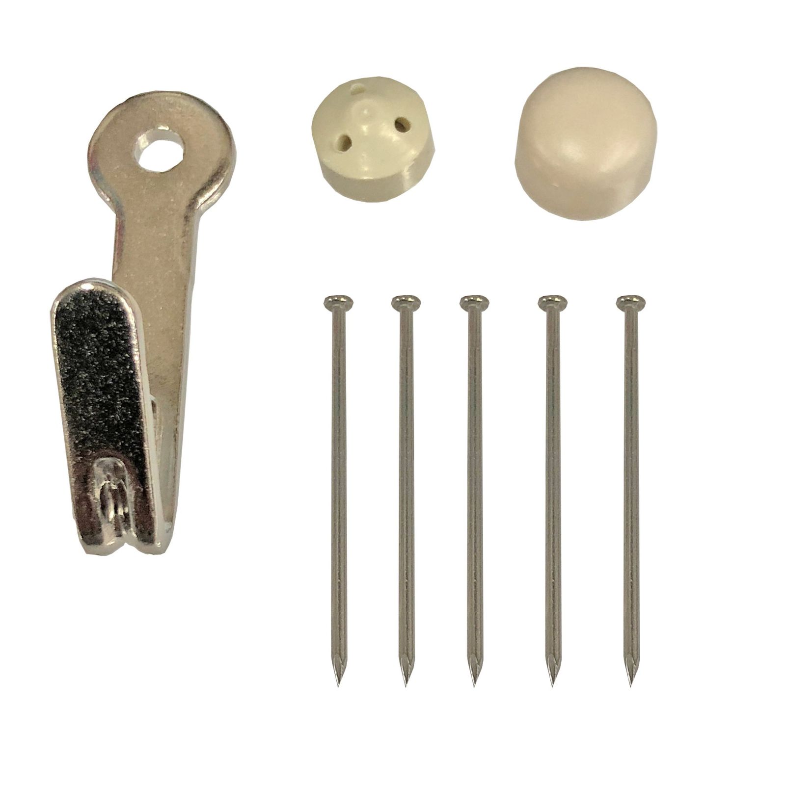 福井金属工芸 Fukuikinzokukogei 石膏ボード用JフックS シングル NO. 4295 安全耐荷重7kg 賃貸 抜き跡目立たない 石膏ボード 木壁対応 絵画 壁掛け展示 業務用 ホワイト×シルバー S シングル Jフック 業務用