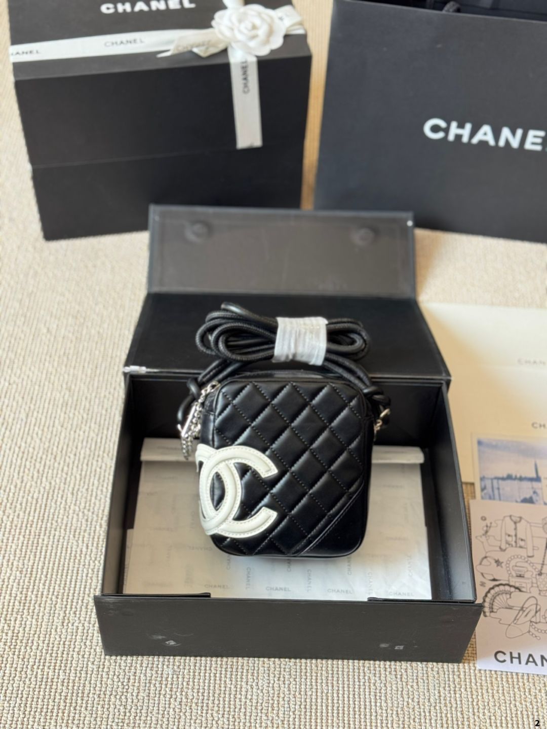 今日 Vintage Chanel カンポン 斜め掛けバッグ - Chanel-MM輸入1