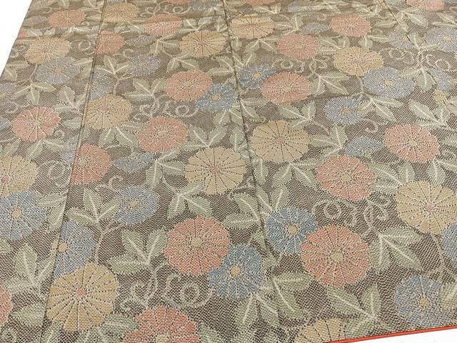 平和屋着物□上質な紬 花唐草文 正絹 逸品 CAAZ0439xi - メルカリ