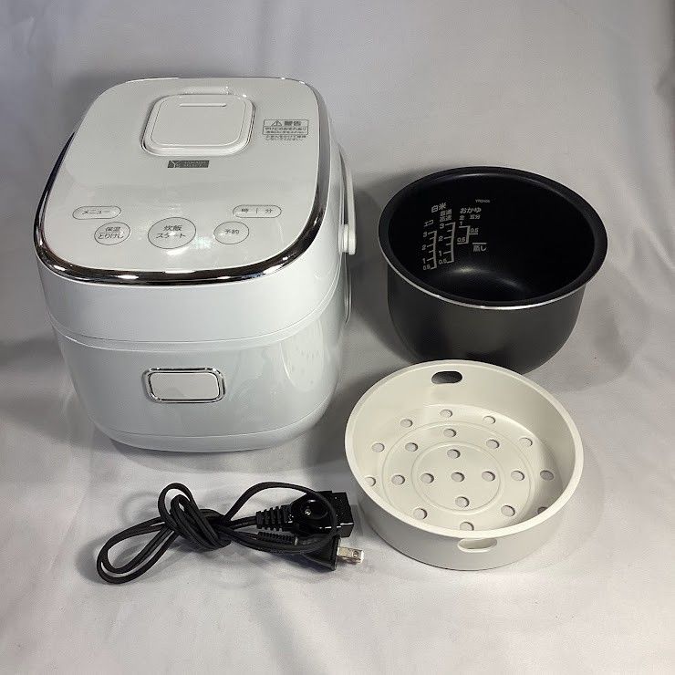 ♪ YAMADA SELECT IHジャー 炊飯器 3合 25年製 YRC-H05J1