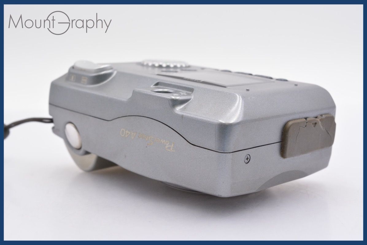 美品 Canon PowerShot A40 デジタルカメラ デジカメ 単三電池