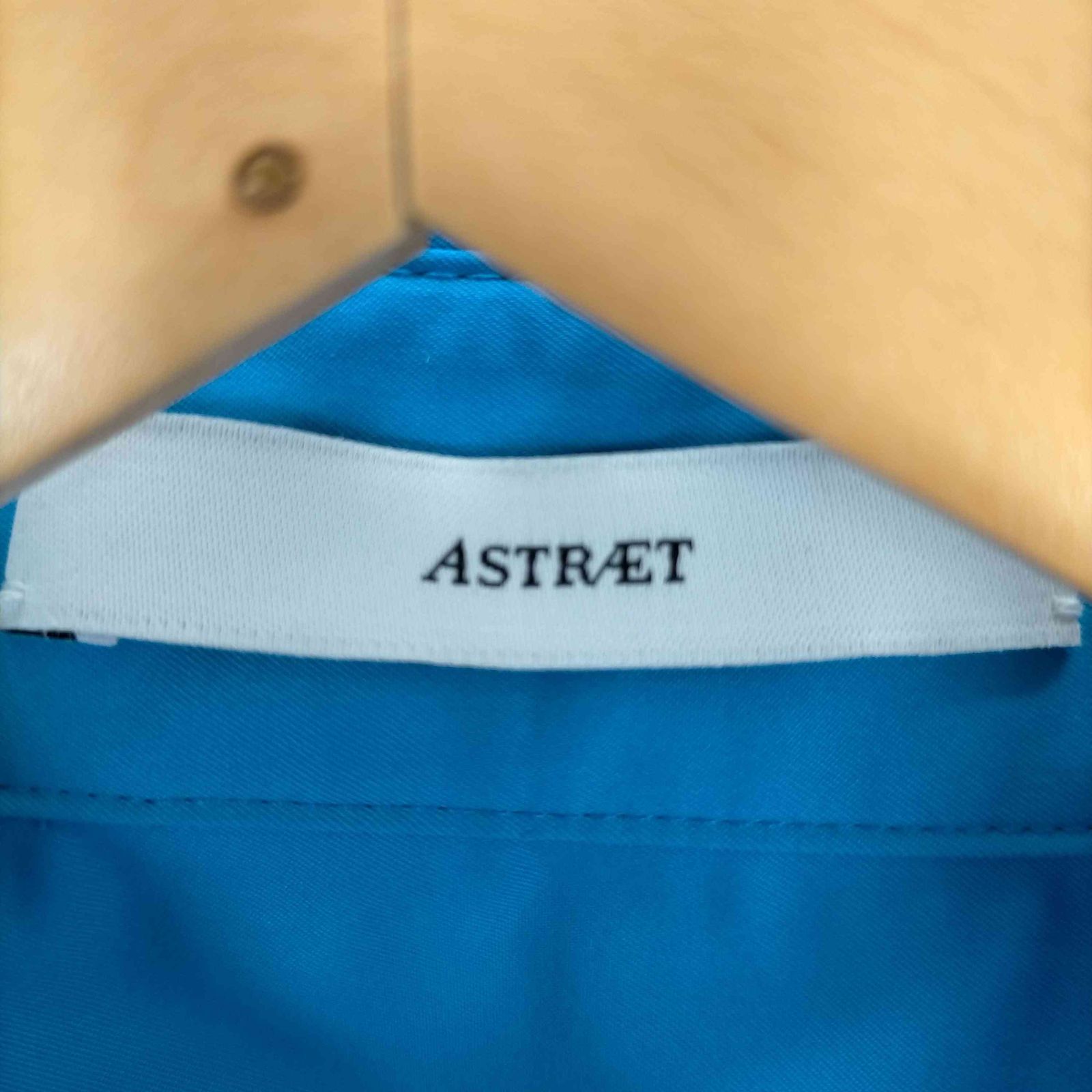 アストラット ASTRAET 23SS 1ポケット クロップド レギュラーカラー 