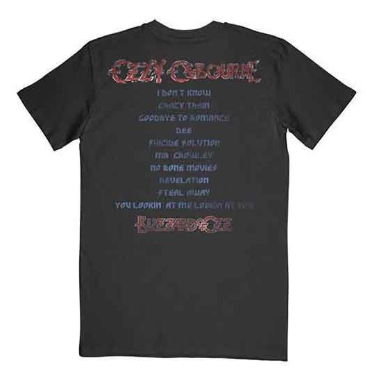 公式新品】OZZY OSBOURNE - BLIZZARD OF OZZ TRACK LIST (Back