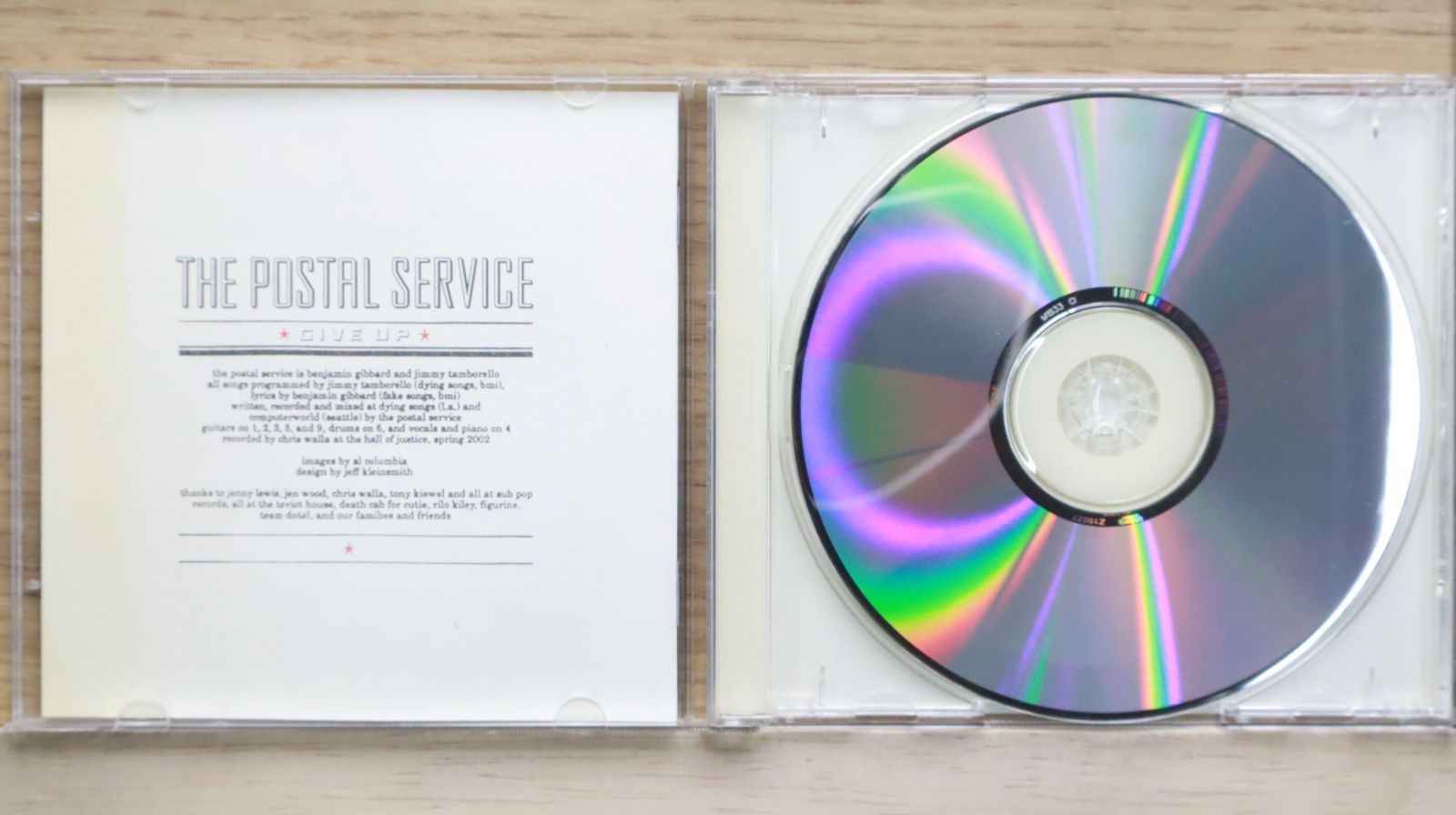 中古CD☆ザ・ポスタル・サービス/The Postal Service□ Give Up 