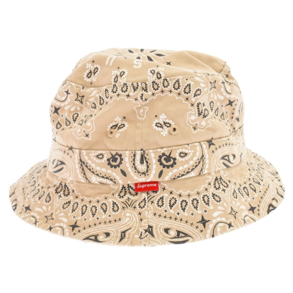 Supreme Bandana Crusher 21SS バンダナ　ハット シュプリーム☆バンダナ柄クラッシャーハット☆Bandana Crusher