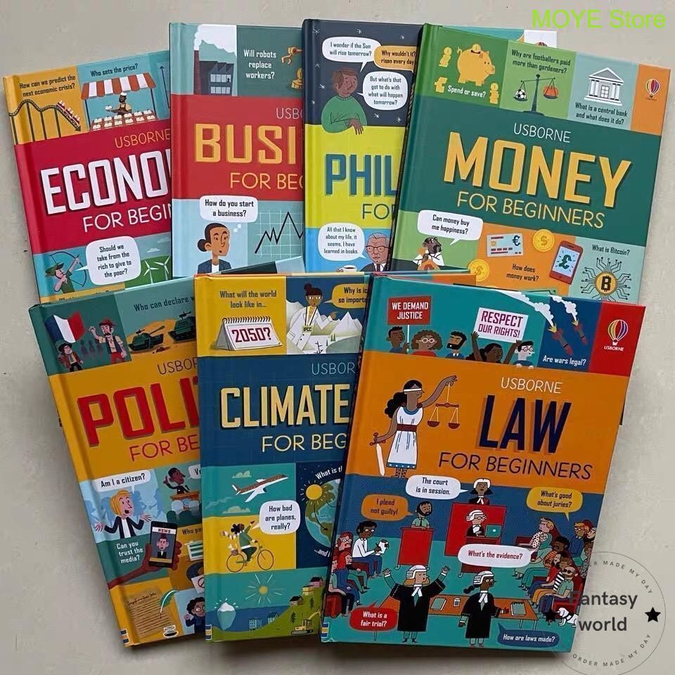 USBORNE BUSINESS FOR BEGINNERS 11册 英語絵本 洋書 子供絵本 英語