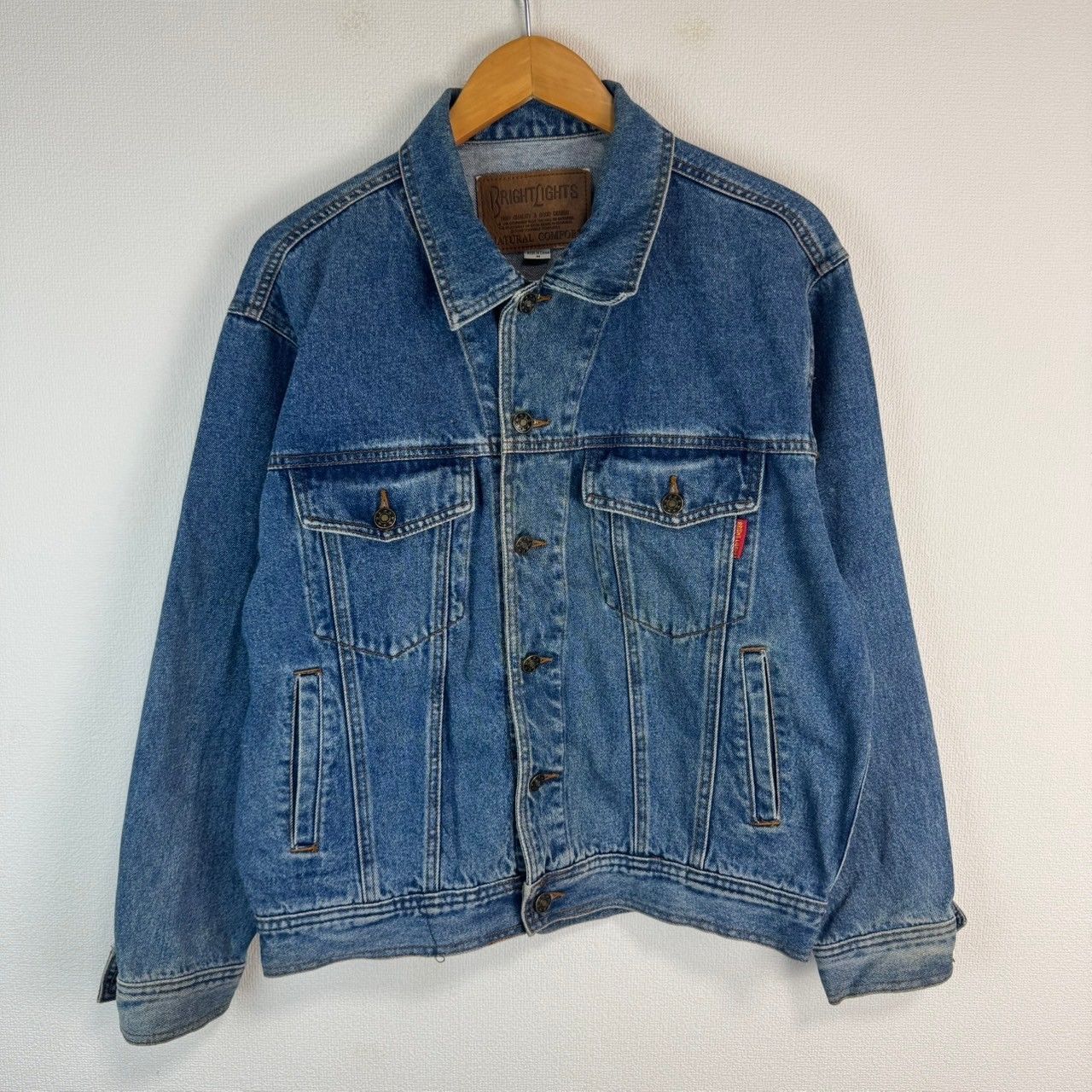 BRIGHTLIGHTS NATURAL COMFORT デニムジャケット BRIGHTLIGHTS ブライトライツ NATURAL COMFORT ナチュラル