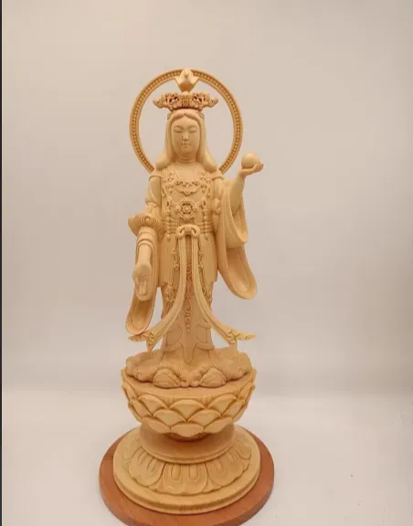 極上品 飛天 神女 天女 天女像 彫刻工芸品 仏教美術 木彫り 細密彫刻 2025