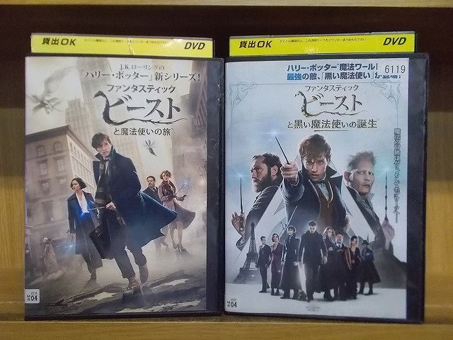 DVD ファンタスティック・ビーストと魔法使いの旅 + 黒い魔法使いの