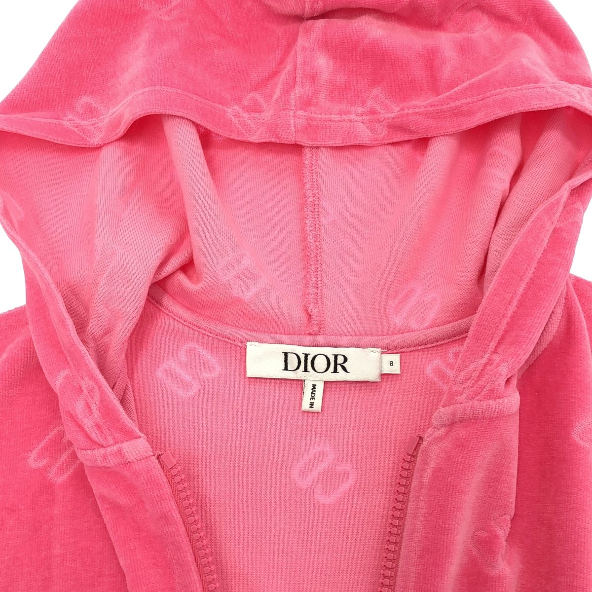 Christian Dior クリスチャンディオール キッズ CDロゴベルベット 