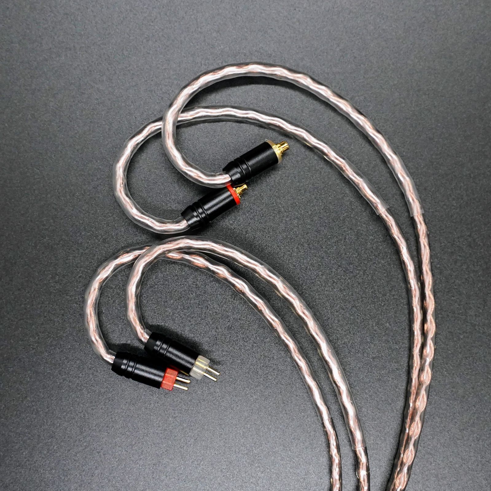 DIYキンバーケーブル最高スペックリケーブル C IEM 2pin/4.4mm - メルカリ