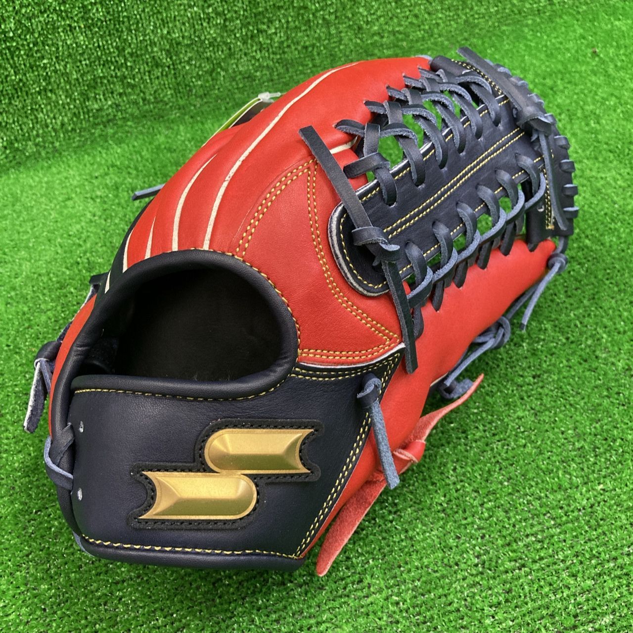 オレンジ】SSK 一般軟式外野手用グラブ 35％引 SSK 一般軟式用グラブ