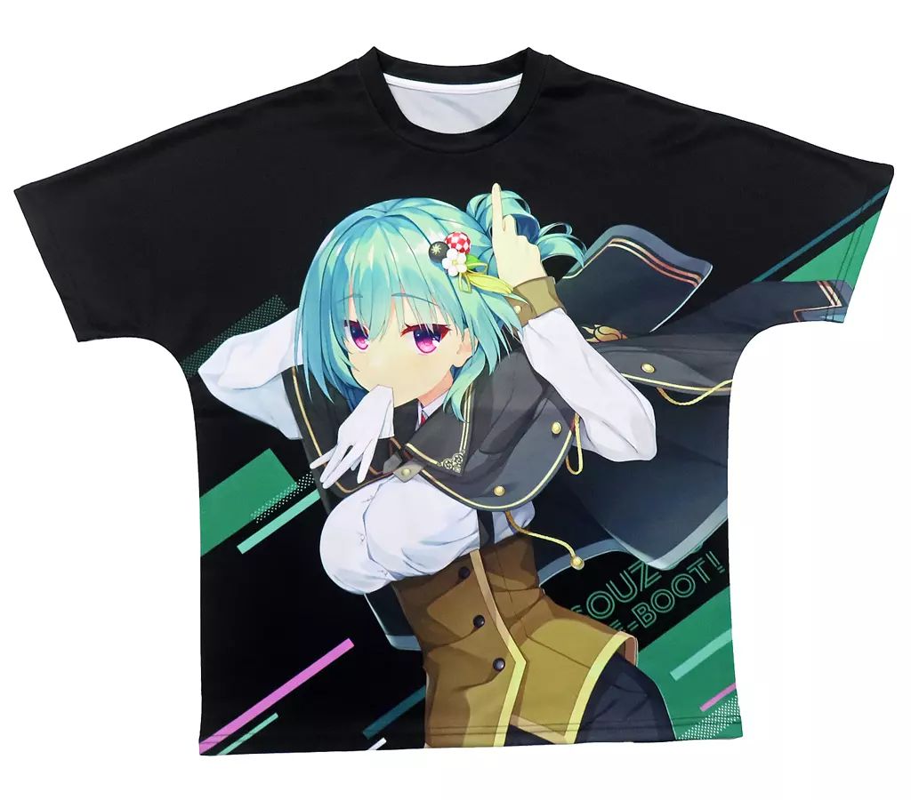 天使☆騒々 RE-BOOTゆずソフト　来海　フルプリントTシャツ 天使☆騒々 RE-BOOTゆずソフト 来海 フルプリントTシャツ ゆずソフト