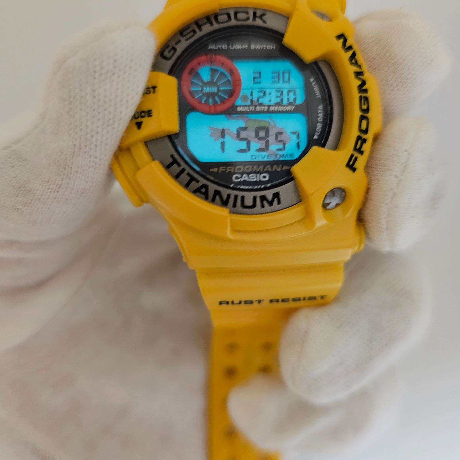 【希少】G-SHOCK FROGMAN DW-9900 イエロー フロッグマン 希少】G-SHOCK FROGMAN DW-9900 イエロー フロッグマン - メルカリ
