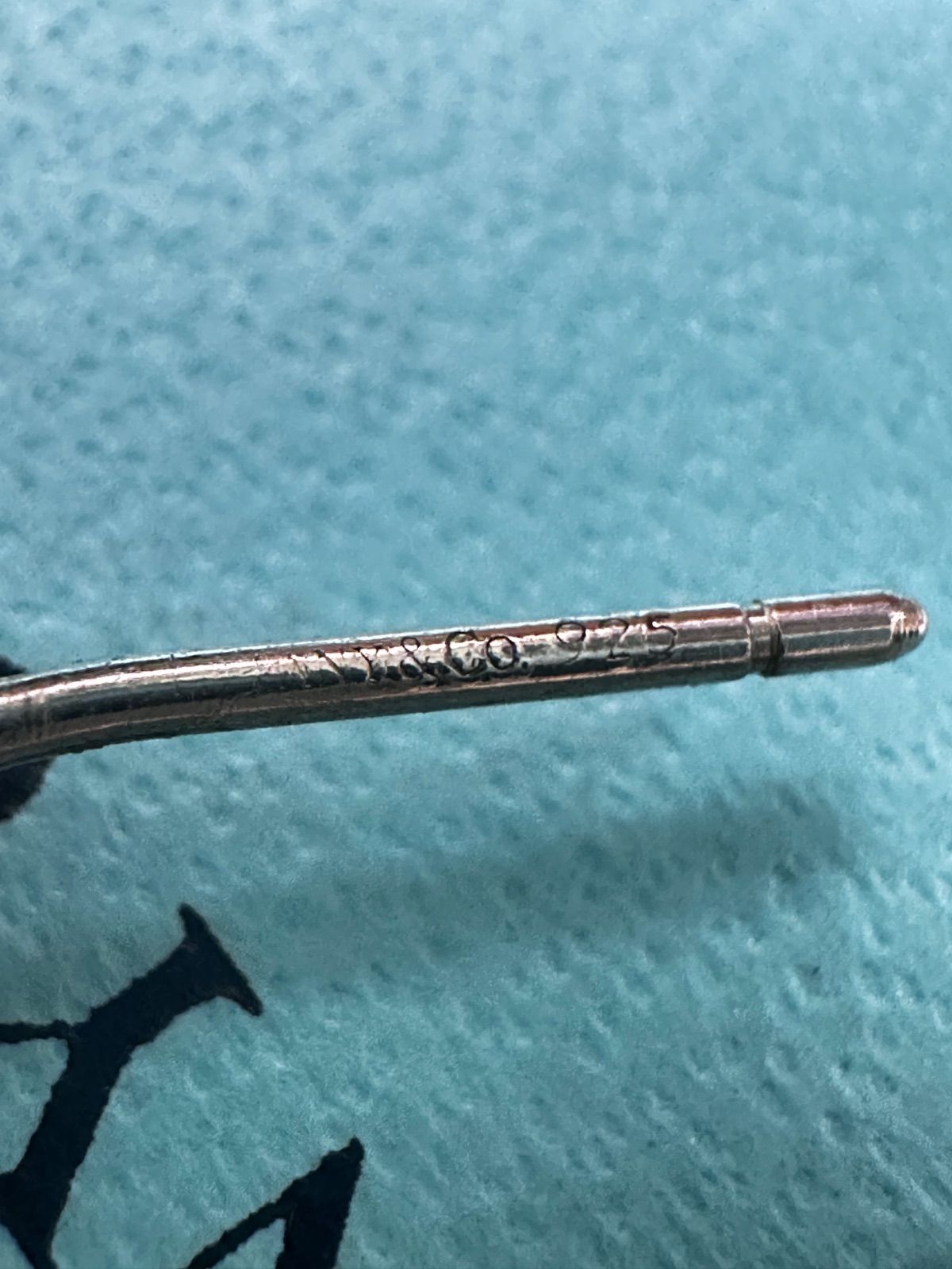 TIFFANY＆Co ティファニー バンブー フープ ピアス 片耳のみ約27
