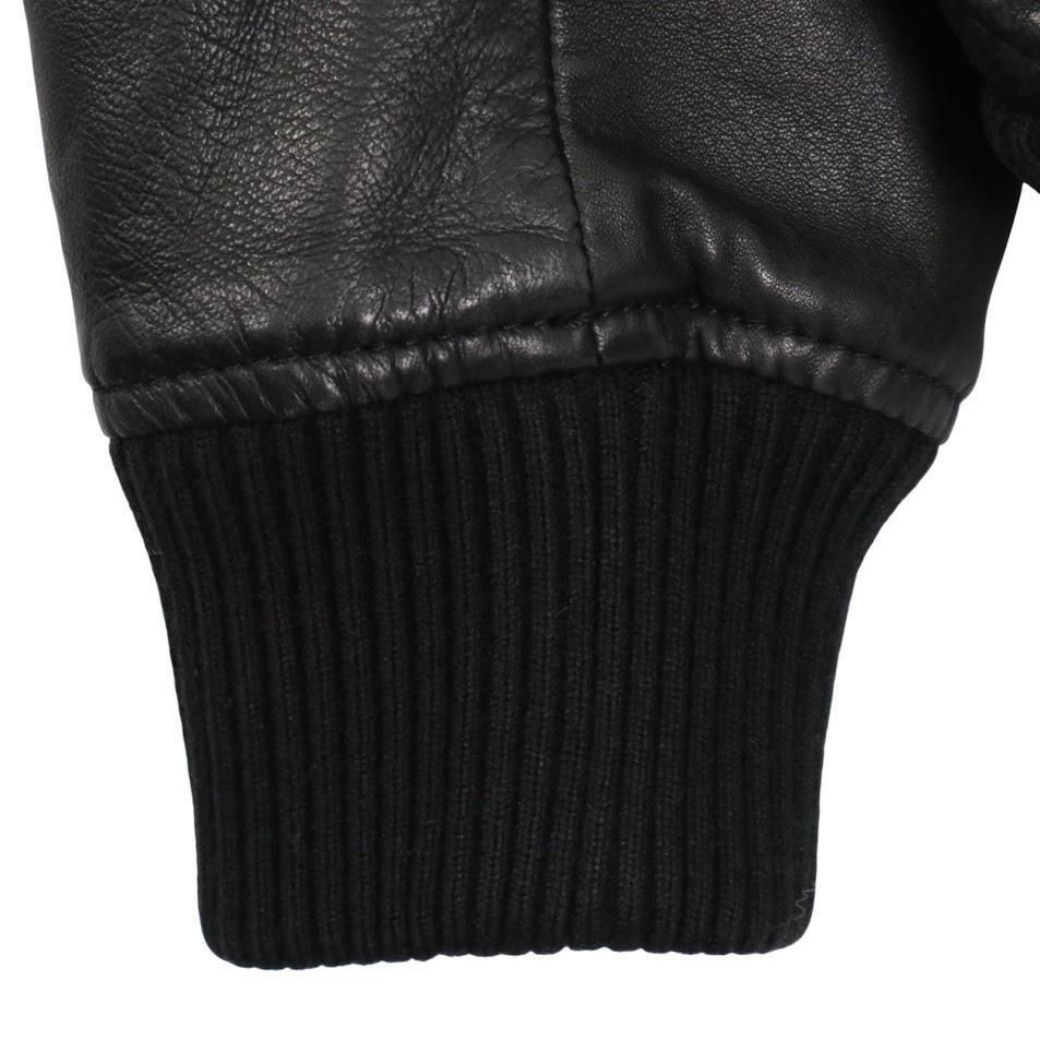 ディーゼル メンズ ボンバー レザージャケット MA-1 DIESEL MA-1