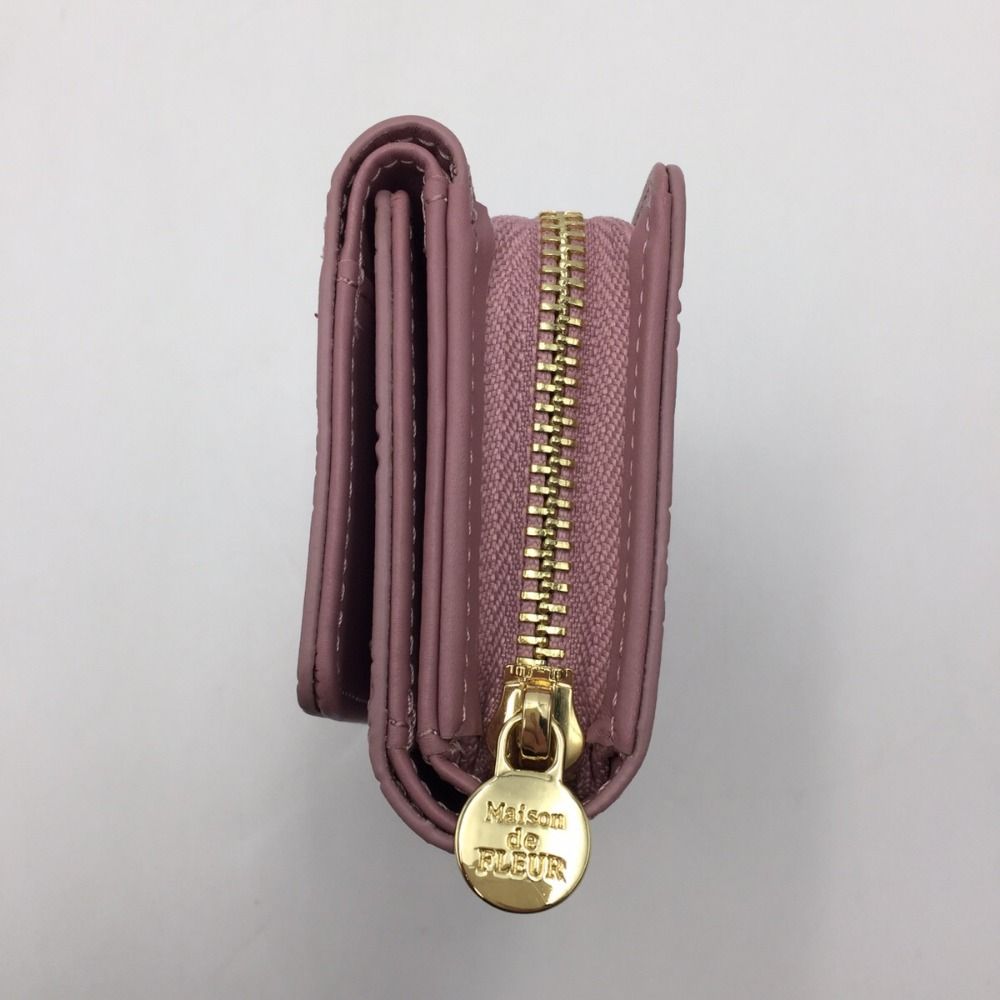 三つ折り財布 Maison de FLEUR メゾンドフルール カラー