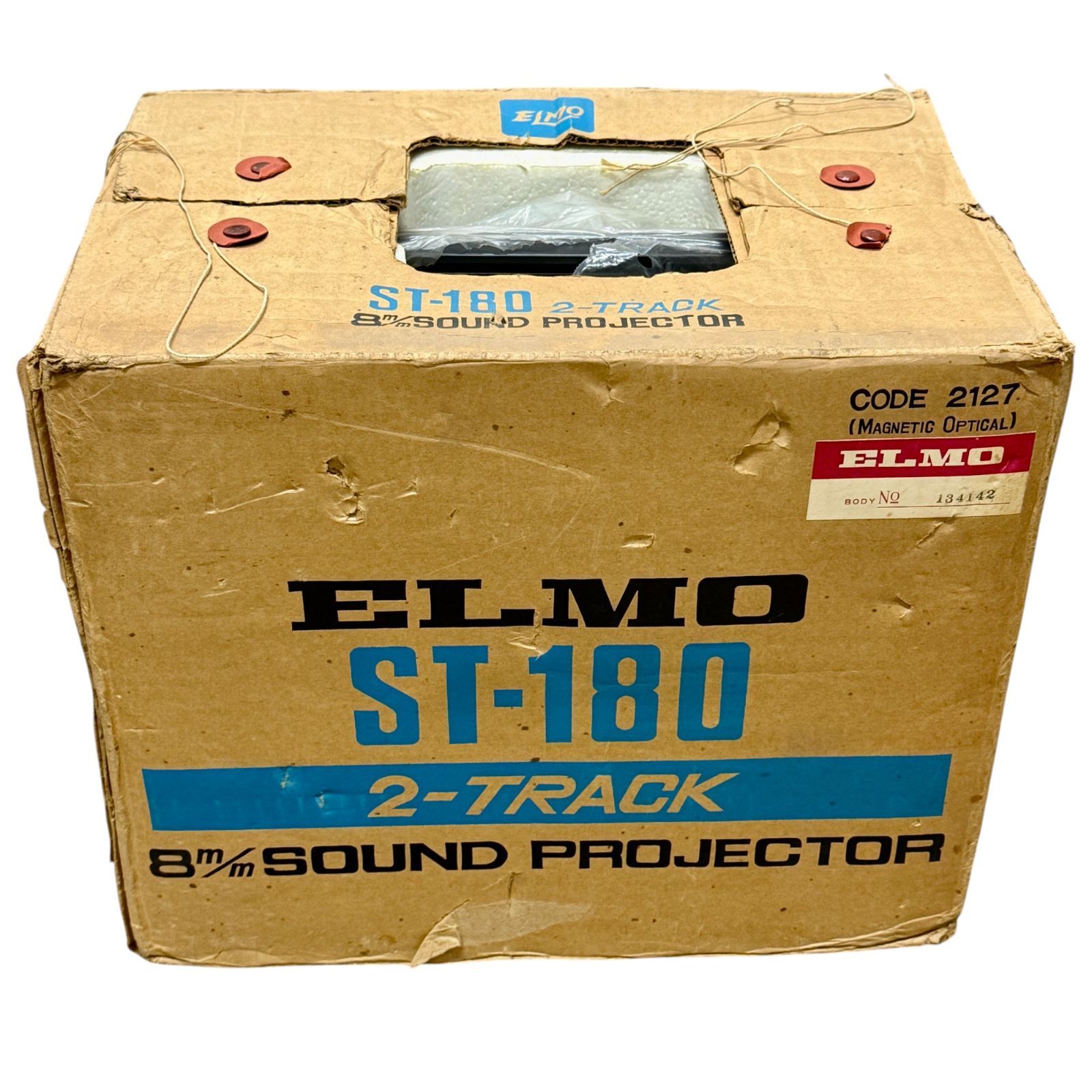 希少品】エルモ ELMO ST-180 2-TRACK 映写機 8mm 昭和レトロ