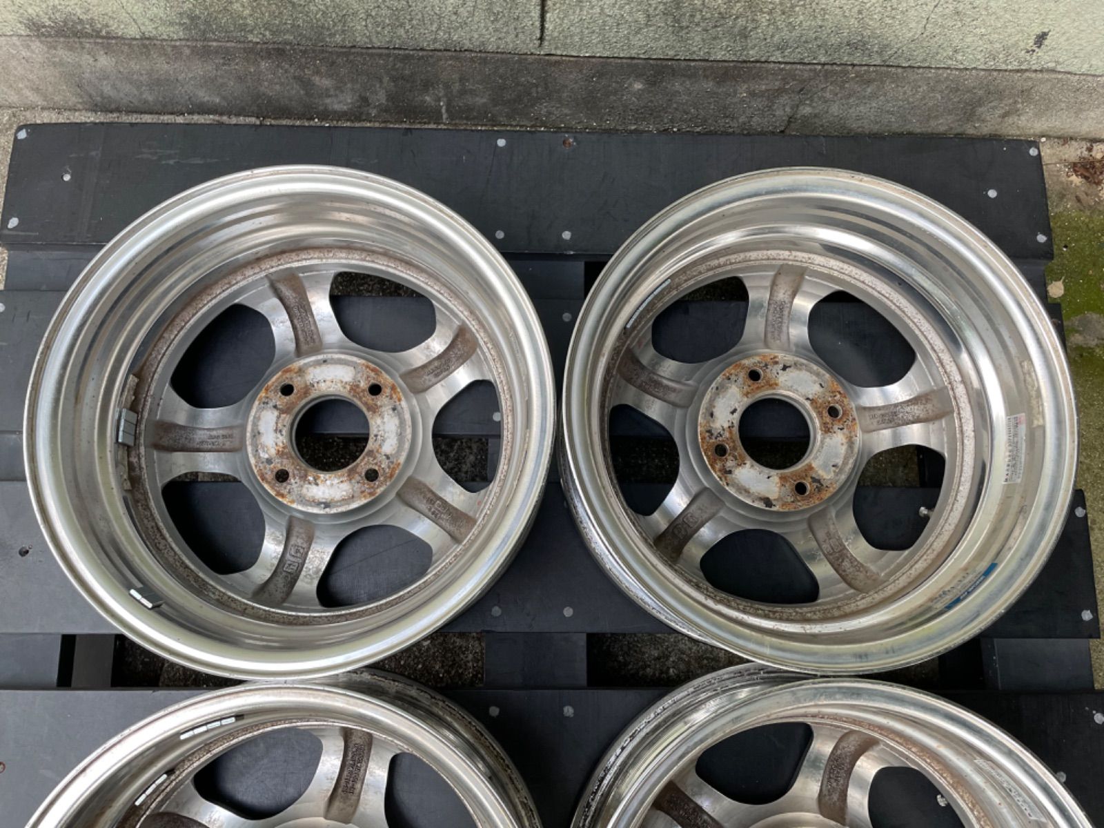 ワーク マイスター S1 5.5J+31 15インチ ホイール 4本セット - メルカリ