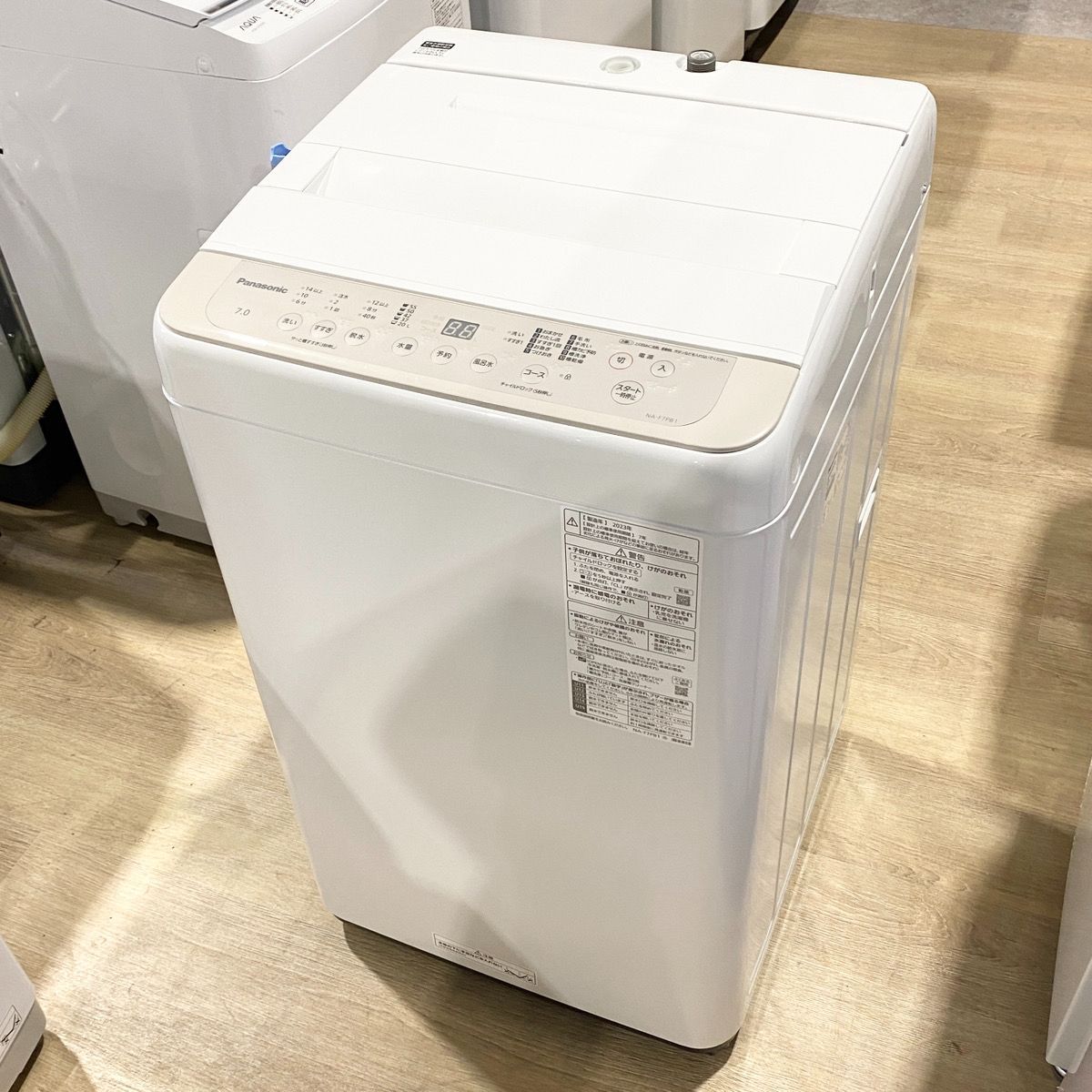 Panasonic 洗濯機 作っ 7kg NA-F7PB1 2023年製