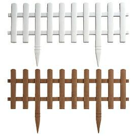 ガーデンフェンス ３枚入 ブラウン１０組 820919 リッチェルＯ