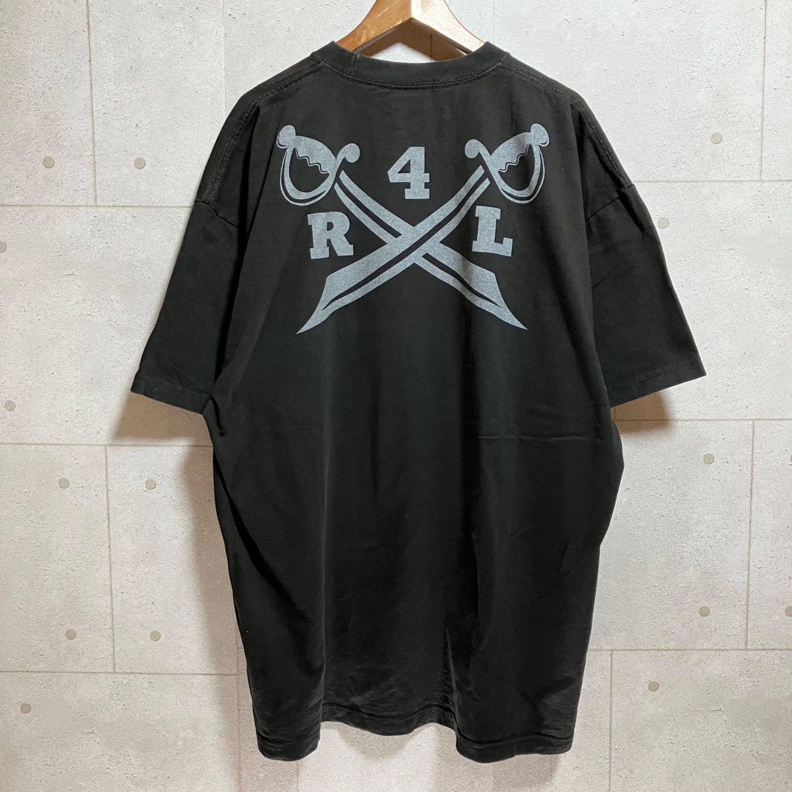 NFL プリントTシャツ 半袖 大判 1996年 オークランドレイダース 黒 L SHAKA シャカ NFL RAIDERS オークランドレイダース プリント T