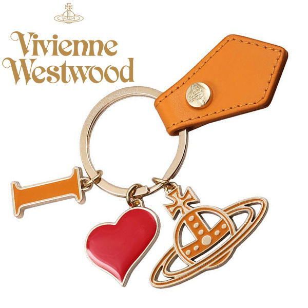 Vienne Westwood ヴィヴィアン ウエストウッド キーリング キーホルダー ゴールド イエロー I LOVE ORB GADGET 82030009 YELLO