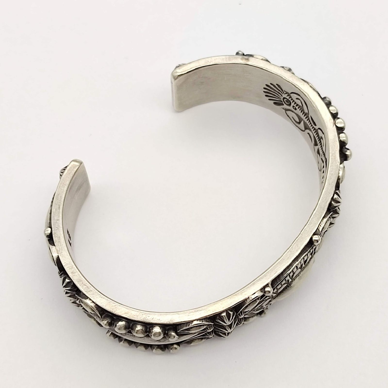 超美品】デリックゴードン シルバーバングル ナバホ族 925
