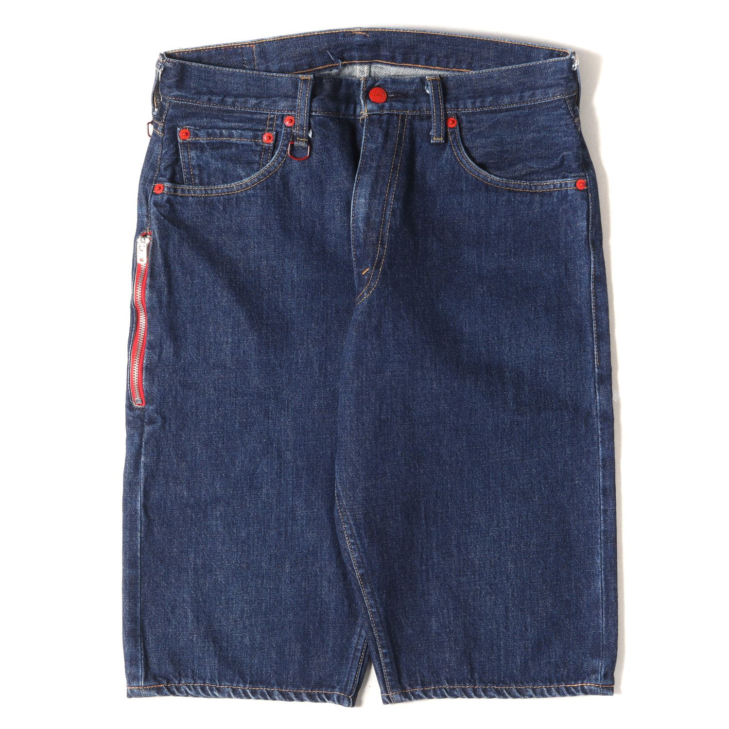 【美品32】levi’s Fenom 505 レッドパッケージ フラグメント fragment design フラグメント デザイン パンツ サイズ:32 Levis