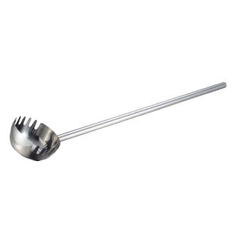 麺杓子 長柄 1m 付 18-8 ステンレス 21cm