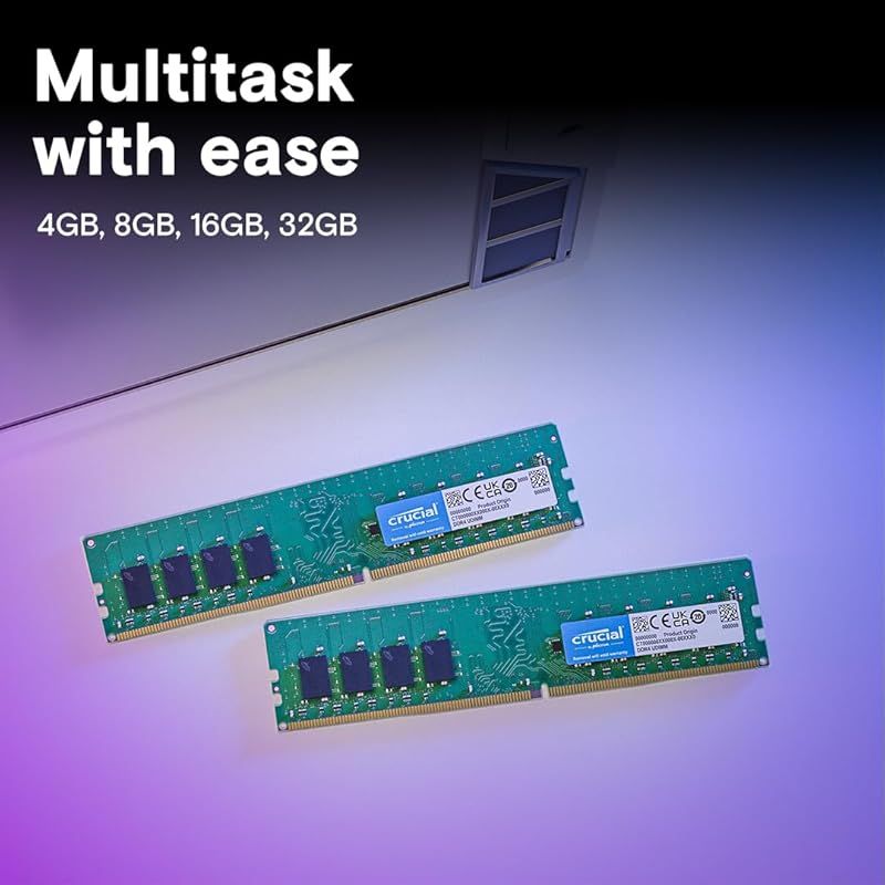明るさのある Crucial デスクトップ用増設メモリ 16GB 8GBx2枚 DDR4 3200MT s PC4-25600 CL22 UDIMM 288pin CT2K8G4DFRA32A 0 【激安セール】