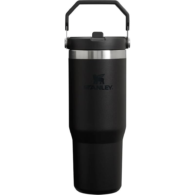 STANLEY スタンレー アイスフローフリップストロー ブラック2.0 真空タンブラー 0.88L 水筒 保冷 ステンレスボトル ウォーターボトル スポーツ アウトドア 日本 1