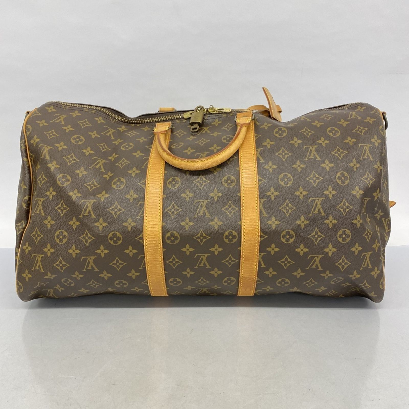 ルイヴィトン モノグラム キーポル55 ブラウン ボストンバッグ ハンドバッグ ルイ・ヴィトン(Louis Vuitton) ルイ・ヴィトン ボストンバッグ