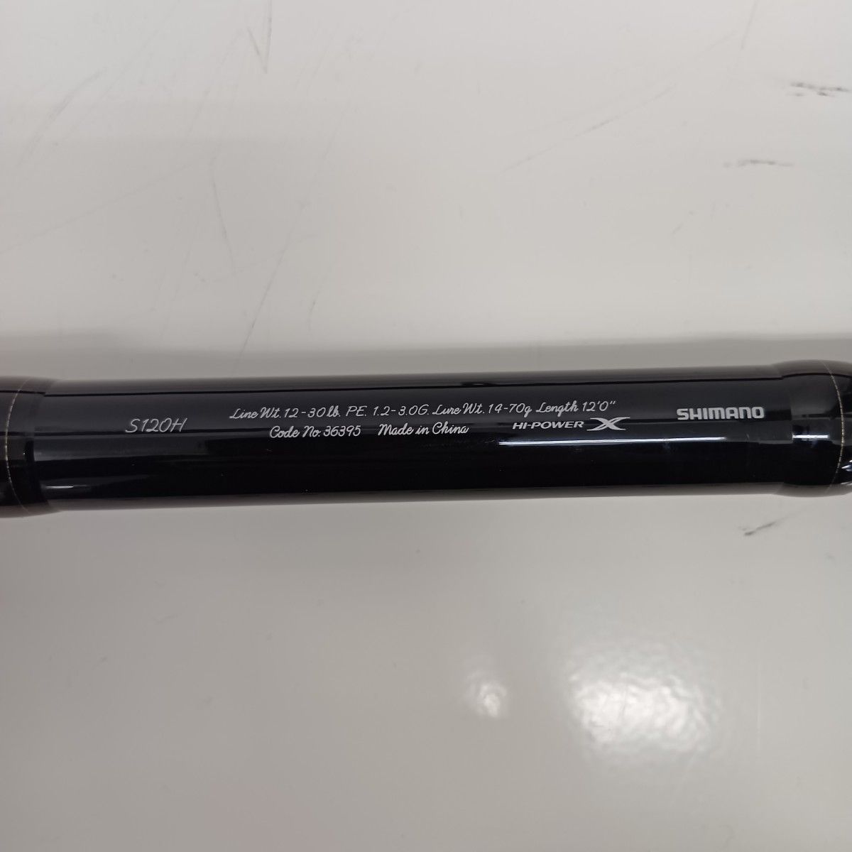 SHIMANO シマノ 36395 ルアーロッド 15カーディフNX S120H キズ