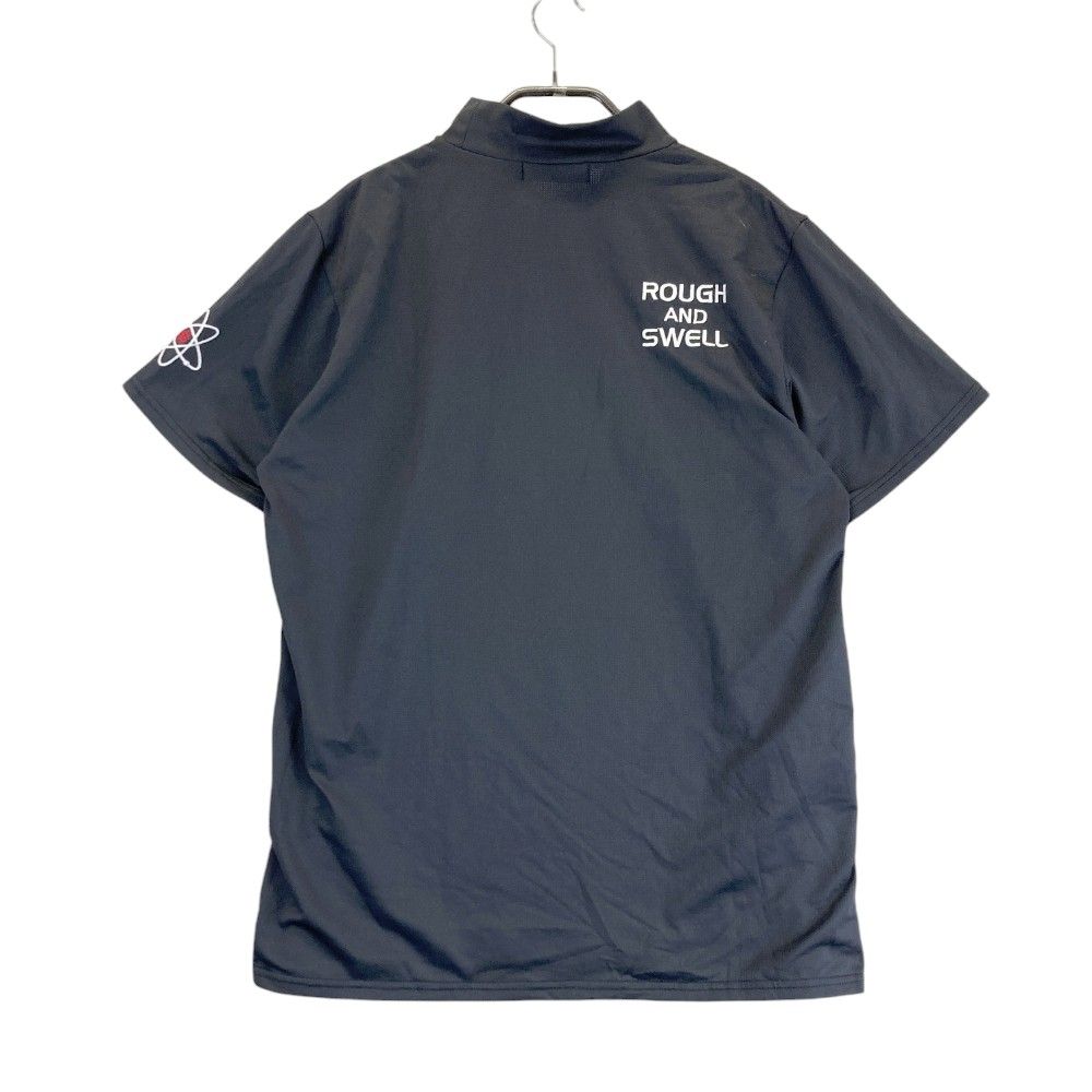 希少rough and swell ネイビー タートルネックシャツ M ネイビー 美品