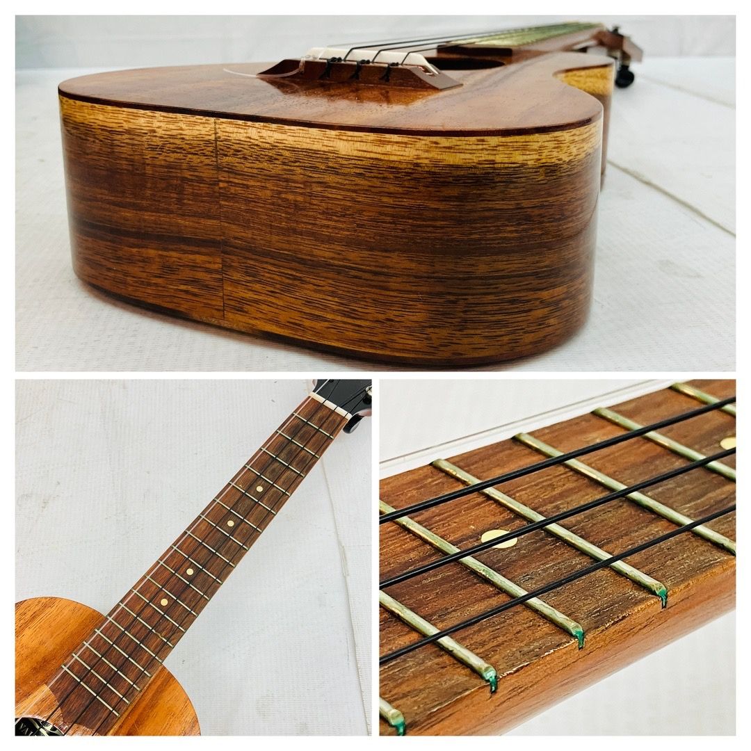 2001年作家ハンドメイド1点もの ウクレレを持ったHAWAIAN X'MAS Yahoo!オークション - H42 ハワイ USA 美品 Musical House