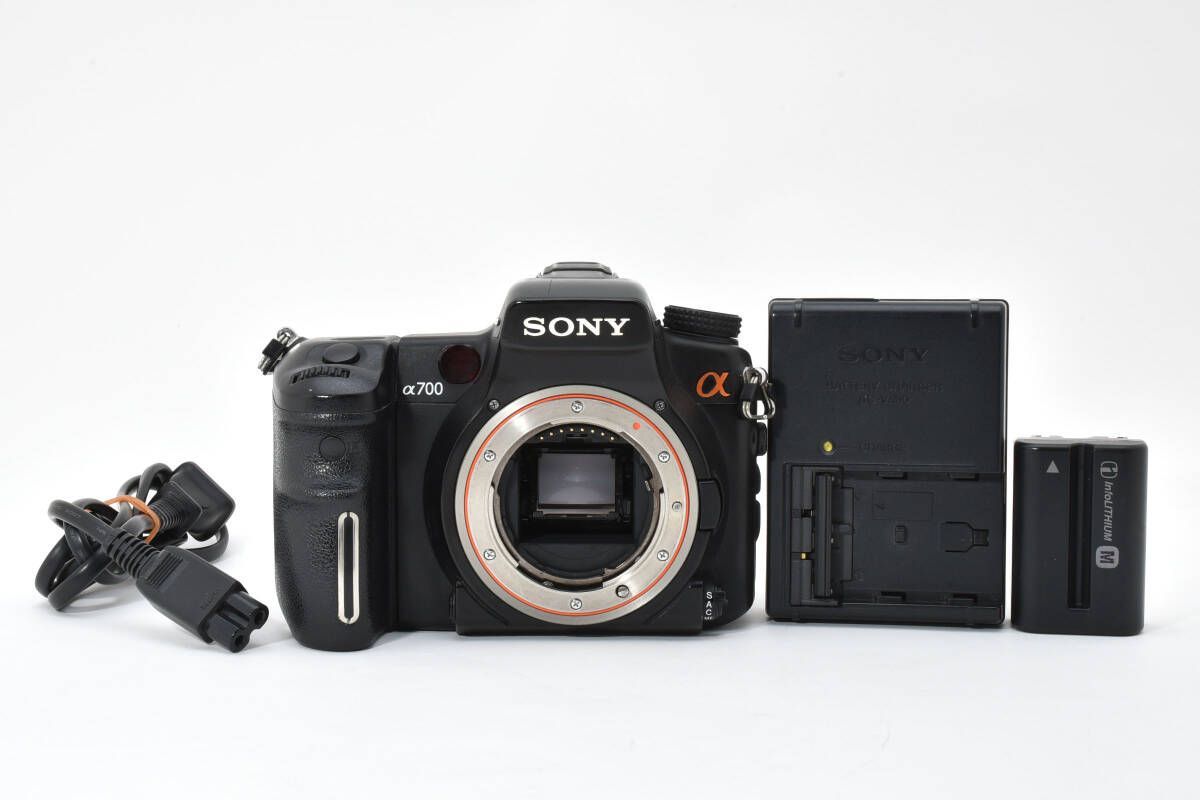 ★美品★ ソニー SONY α700 ボディ DSLR-A700 #23301 デジタルカメラ ☆ソニー SONY α700 DSLR-A700 ブラックボディ