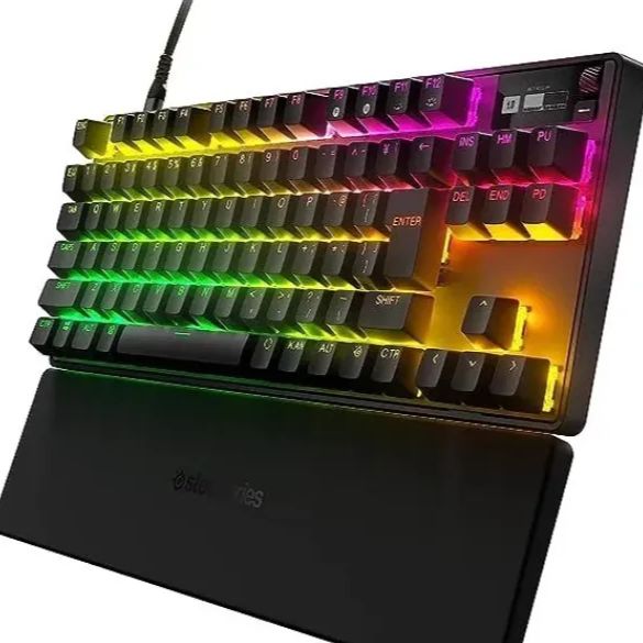 SteelSeries ゲーミングキーボード Apex Pro TKL 64861 ブラック 