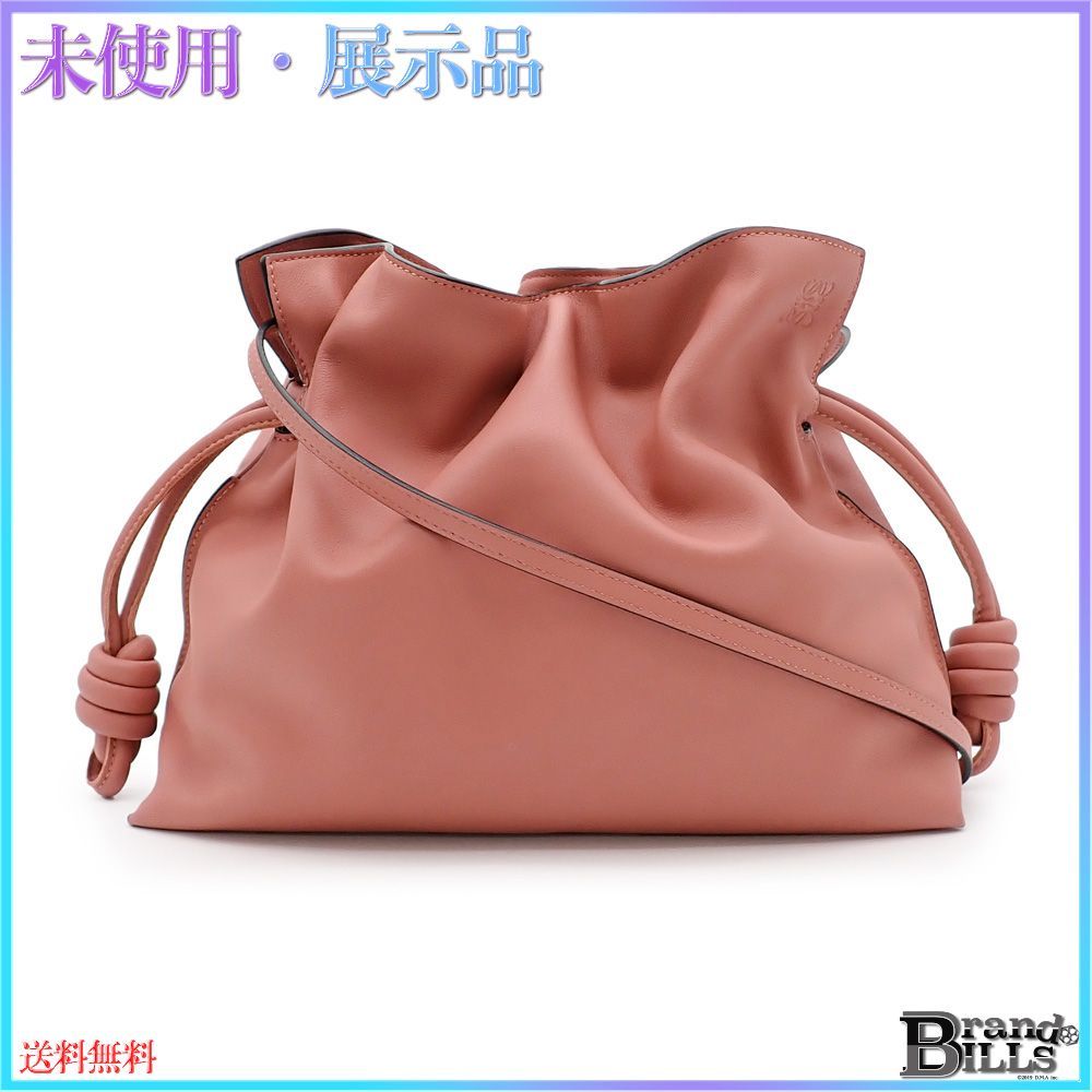 ロエベ フラメンコクラッチ ミディアム ショルダーバッグ レディース ナパカーフ ピンク系 A411FC1XBF ♥品