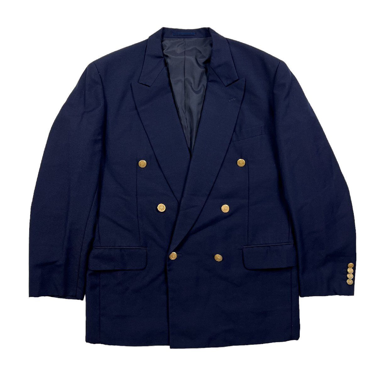 COMME CA DU MODE MEN コムサデモードメン 金ボタン 紺ブレザー  